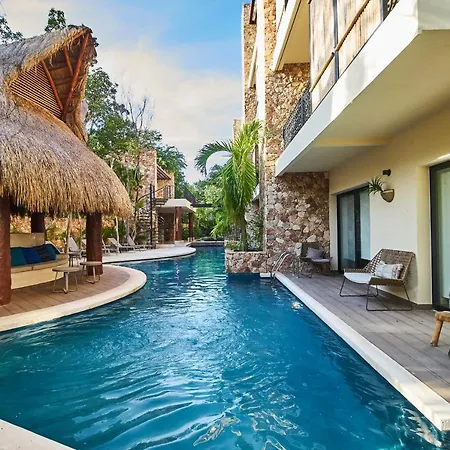 Premium Condo With Private Terrace And Pool View Tulum Exterior photo